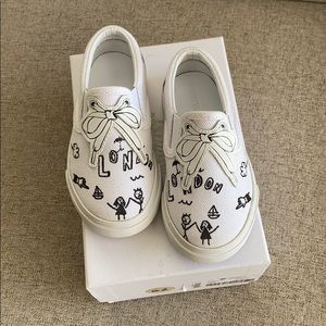 Toddler Girl Burberry Slip on Sneakers